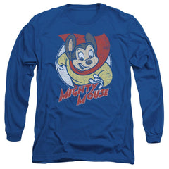 Mighty Mouse Mighty Circle Men's 18/1 Cotton Long-Sleeve T-Shirt