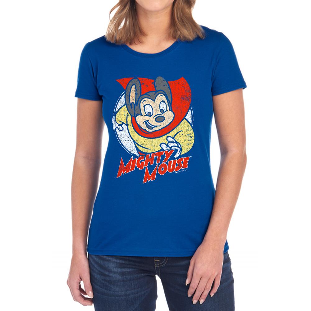 Mighty Mouse Mighty Circle Women's 18/1 Cotton Short-Sleeve T-Shirt