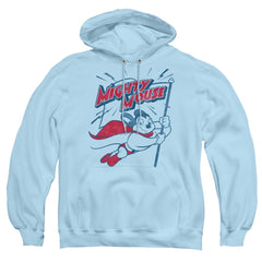 Mighty Mouse Mighty Flag Men's Pull-Over 75 25 Poly Hoodie