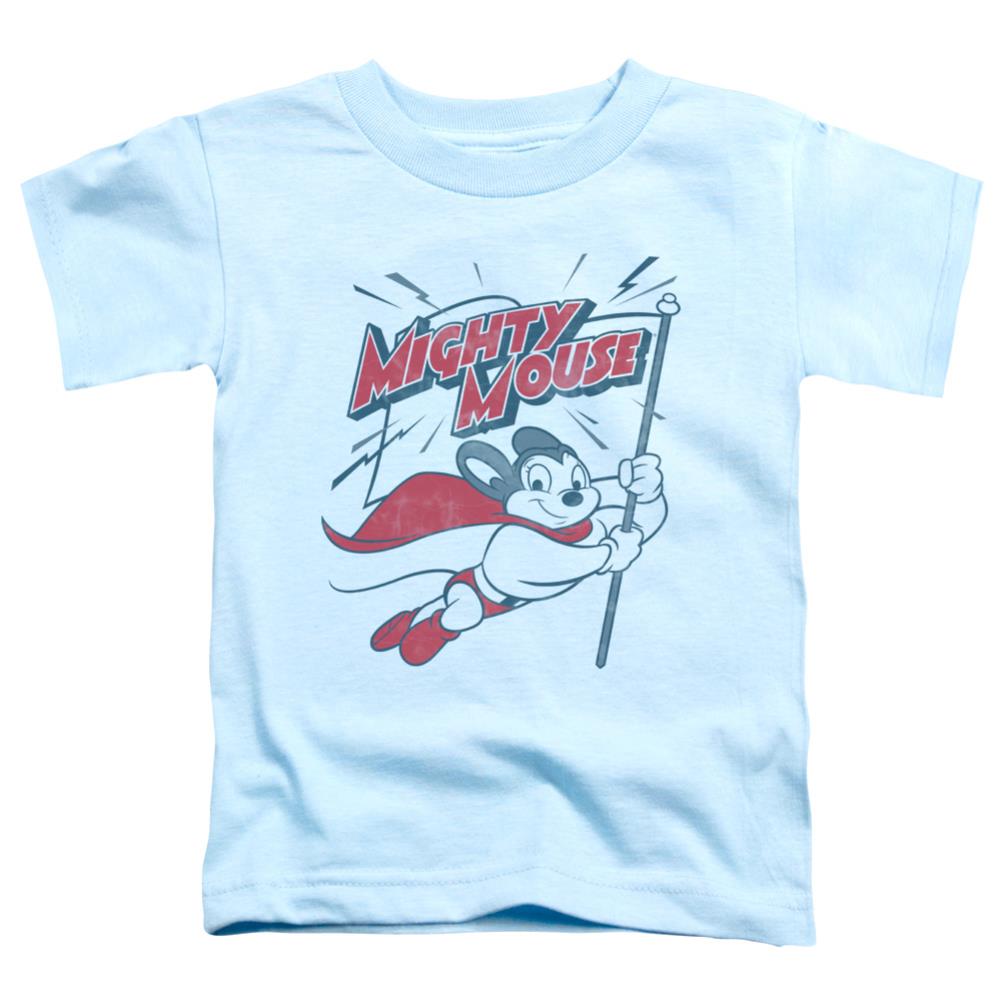 Mighty Mouse Mighty Flag Toddler 18/1 Cotton Short-Sleeve T-Shirt