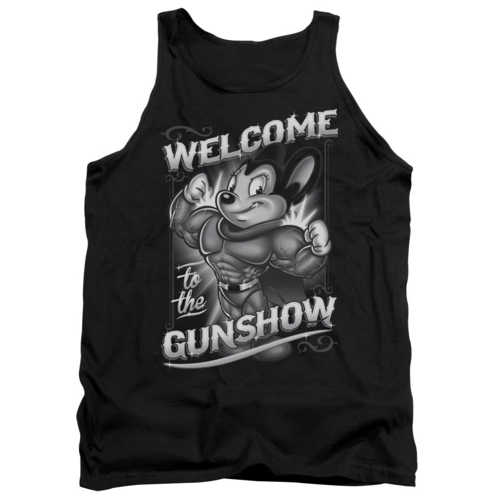 Mighty Mouse Mighty Gunshow Men's 18/1 Cotton Tank Top