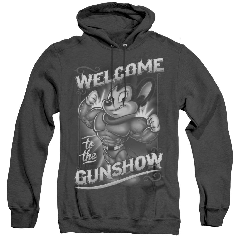 Mighty Mouse Mighty Gunshow Men's Pull-Over Hoodie