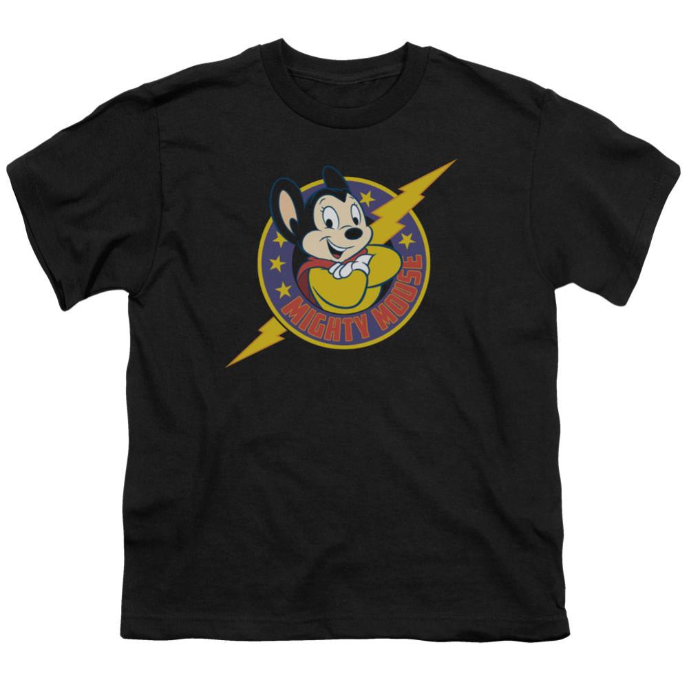Mighty Mouse Mighty Hero Youth 18/1 100% Cotton Short-Sleeve T-Shirt