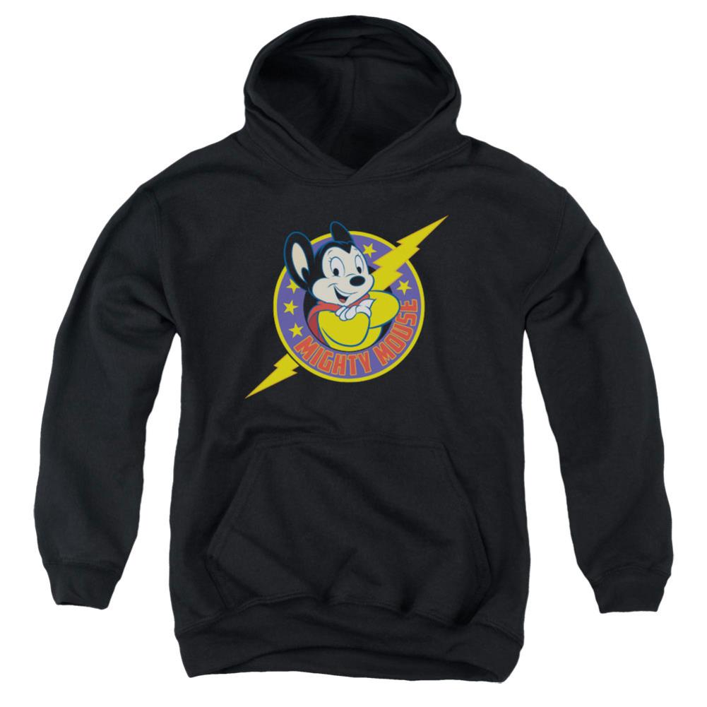 Mighty Mouse Mighty Hero Youth Cotton Poly Pull-Over Hoodie