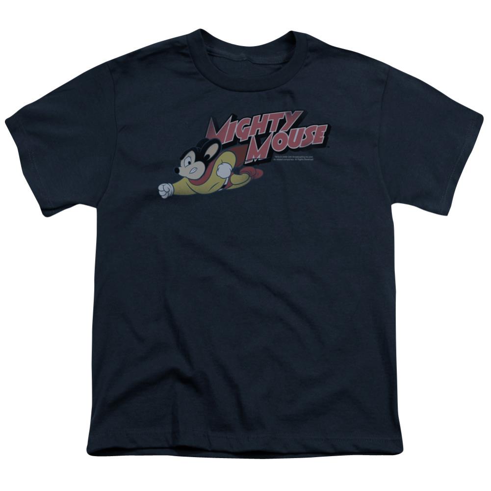 Mighty Mouse Mighty Retro Youth 18/1 100% Cotton Short-Sleeve T-Shirt