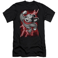 Mighty Mouse Mighty Storm Men's Ultra-Soft 30/1 Cotton Slim Short-Sleeve T-Shirt