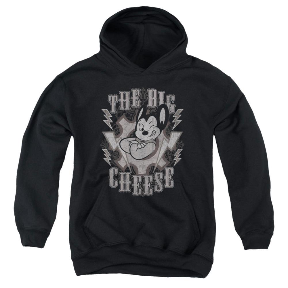 Mighty Mouse The Big Cheese Youth Cotton Poly Pull-Over Hoodie