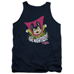 Mighty Mouse The Mightiest Men's 18/1 Cotton Tank Top