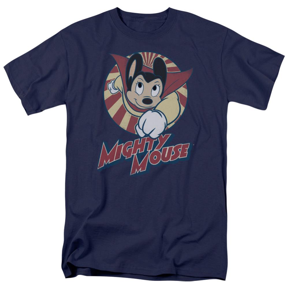 Mighty Mouse The One The Only Men's 18/1 Cotton Short-Sleeve T-Shirt