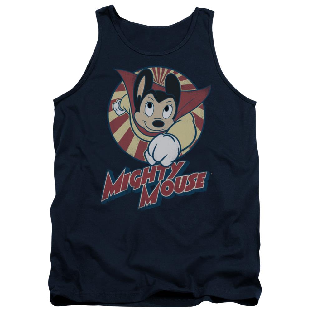 Mighty Mouse The One The Only Men's 18/1 Cotton Tank Top