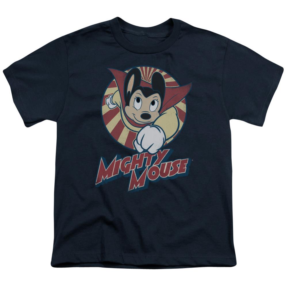 Mighty Mouse The One The Only Youth 18/1 100% Cotton Short-Sleeve T-Shirt
