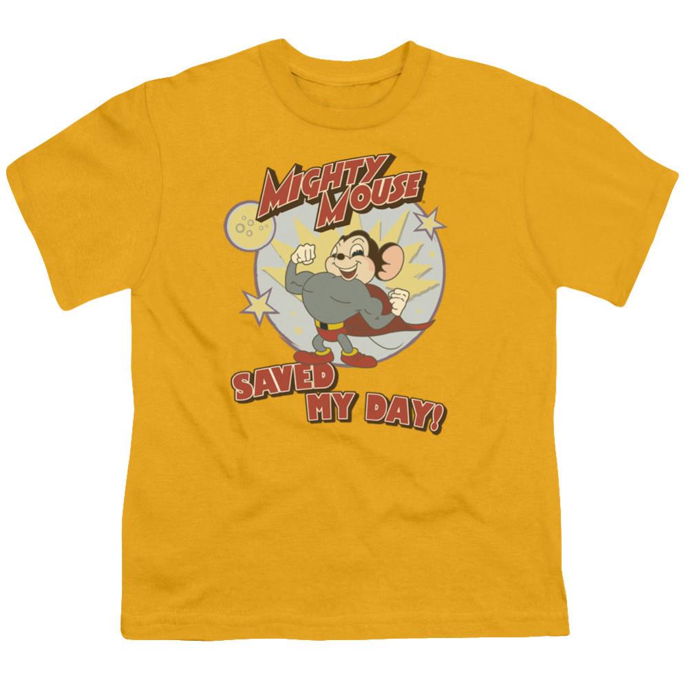 Mighty Mouse Vintage Day Youth 18/1 100% Cotton Short-Sleeve T-Shirt