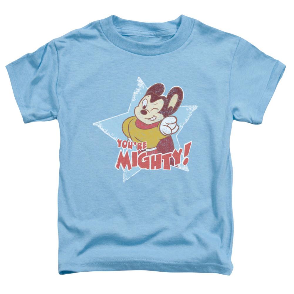 Mighty Mouse You're Mighty Toddler 18/1 Cotton Short-Sleeve T-Shirt