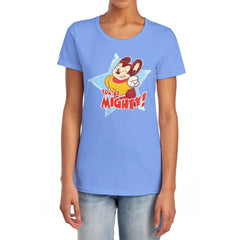 Mighty Mouse You're Mighty Women's 18/1 Cotton Short-Sleeve T-Shirt