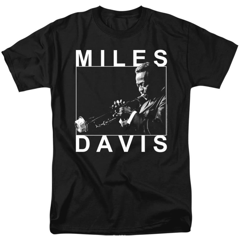 Miles Davis Monochrome Men's 18/1 Cotton Short-Sleeve T-Shirt