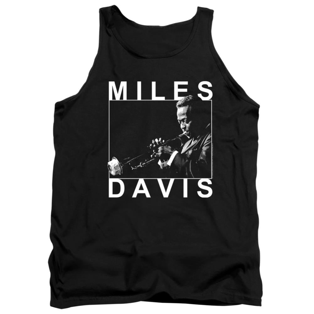 Miles Davis Monochrome Men's 18/1 Cotton Tank Top