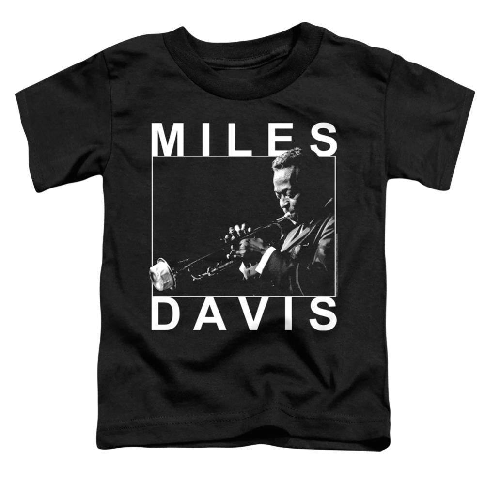 Miles Davis Monochrome Toddler 18/1 Cotton Short-Sleeve T-Shirt