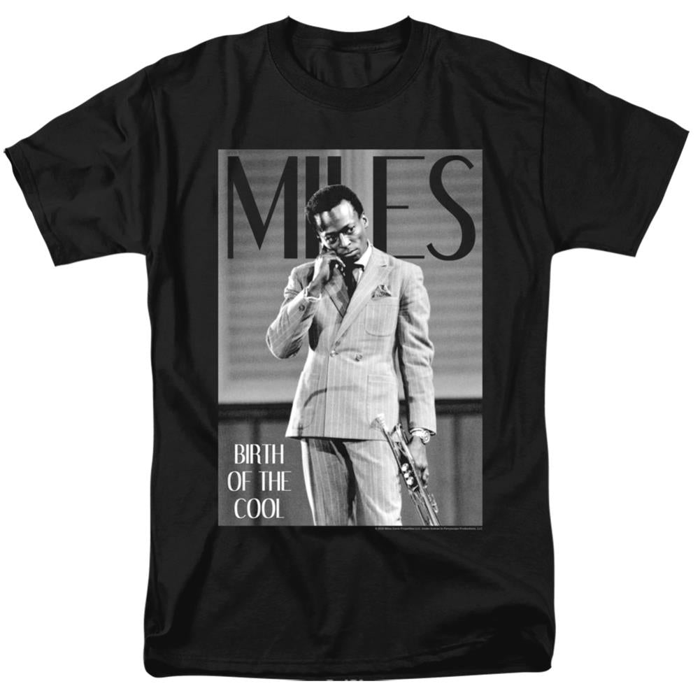 Miles Davis Simply Cool Men's 18/1 Cotton Short-Sleeve T-Shirt