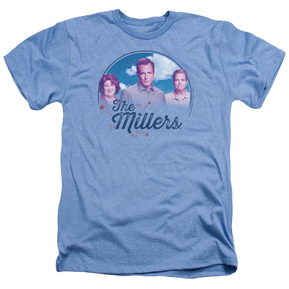 Millers Cast Men's 30/1 Heather 60 40 Poly Short-Sleeve T-Shirt