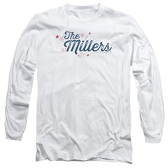 Millers Logo Men's 18/1 Cotton Long-Sleeve T-Shirt