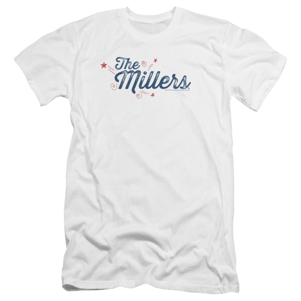 Millers Logo Men's Ultra-Soft 30/1 Cotton Slim Short-Sleeve T-Shirt