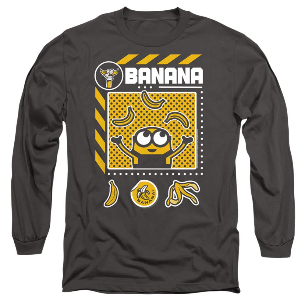 Minions Banana Icons Men's 18/1 Cotton Long-Sleeve T-Shirt