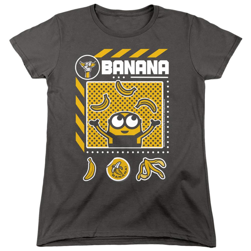 Minions Banana Icons Women's 18/1 Cotton Short-Sleeve T-Shirt