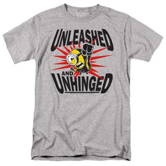 Minions Unleashed And Unhinged Men's 18/1 Cotton Short-Sleeve T-Shirt