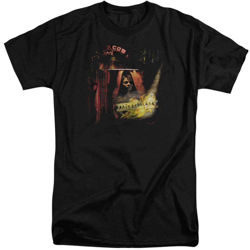 Mirrormask Big Top Poster Men's 18/1 Tall Cotton Short-Sleeve T-Shirt