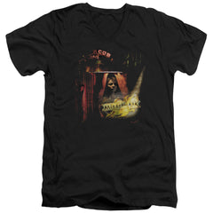 Mirrormask Big Top Poster Men's 30/1 Cotton Slim V-Neck T-Shirt