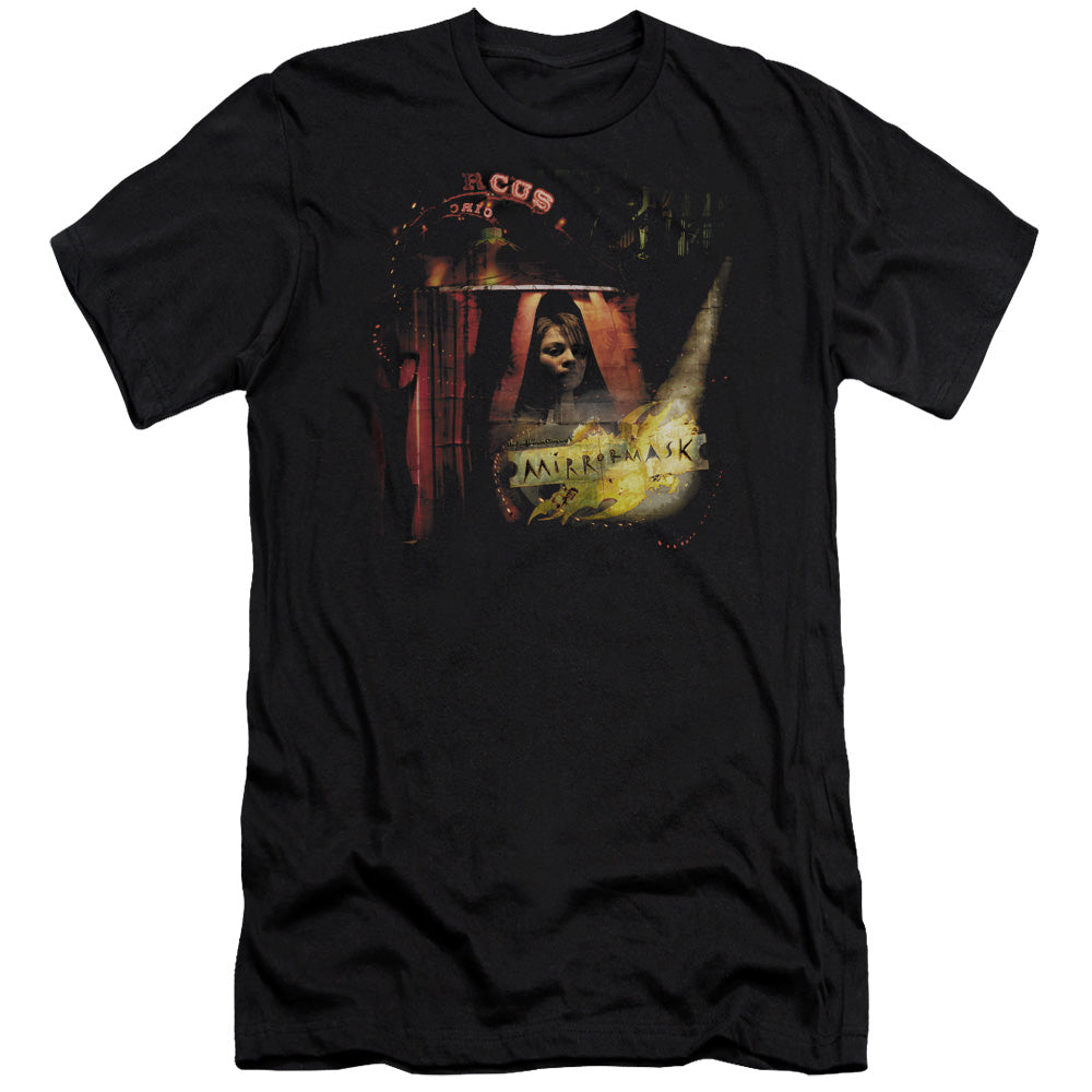 Mirrormask Big Top Poster Men's Ultra-Soft 30/1 Cotton Slim Short-Sleeve T-Shirt