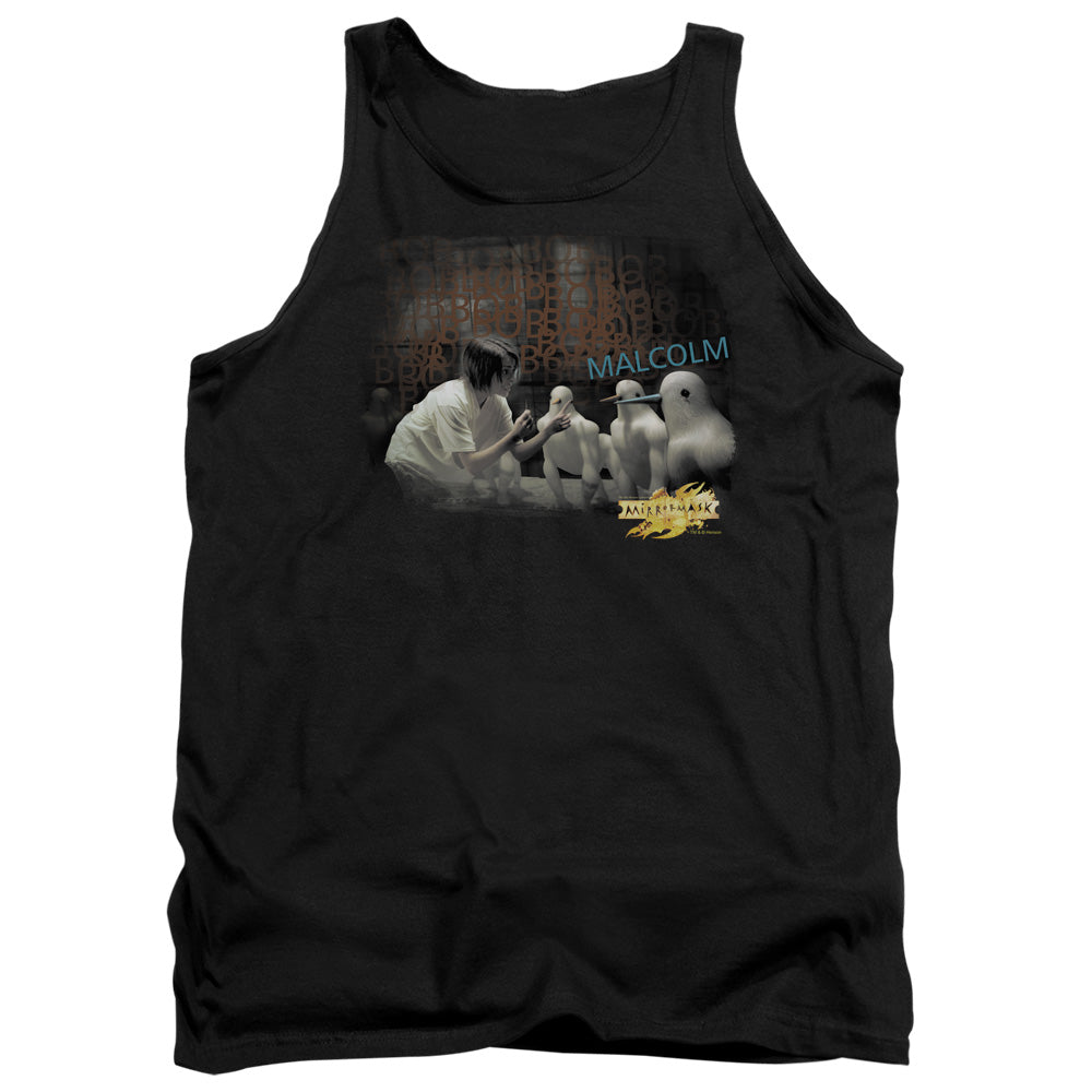 Mirrormask Bob Malcolm Men's 18/1 Cotton Tank Top