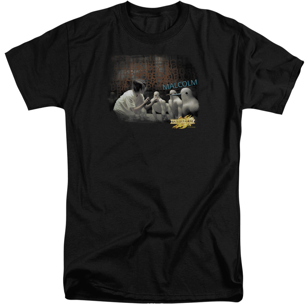 Mirrormask Bob Malcolm Men's 18/1 Tall Cotton Short-Sleeve T-Shirt