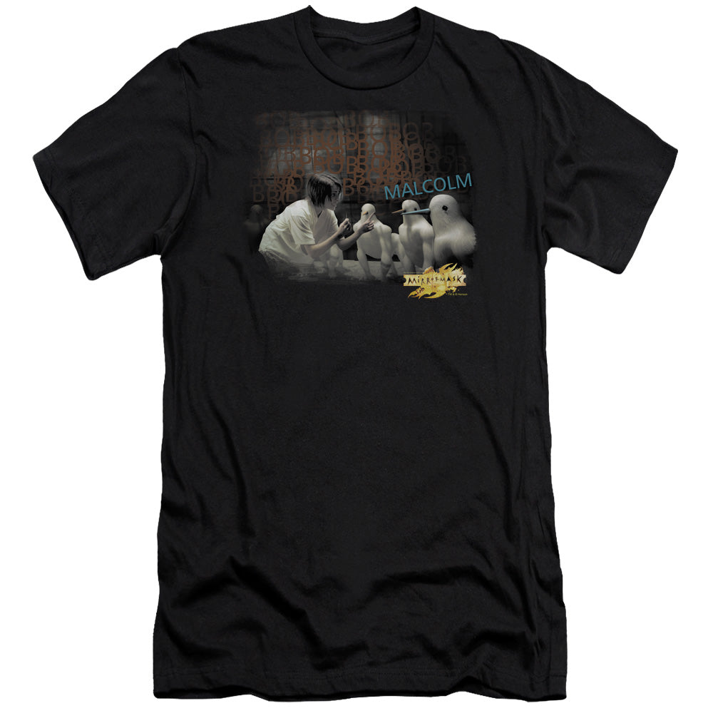 Mirrormask Bob Malcolm Men's Ultra-Soft 30/1 Cotton Slim Short-Sleeve T-Shirt