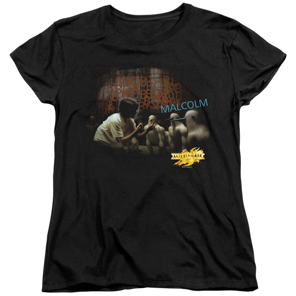 Mirrormask Bob Malcolm Women's 18/1 Cotton Short-Sleeve T-Shirt