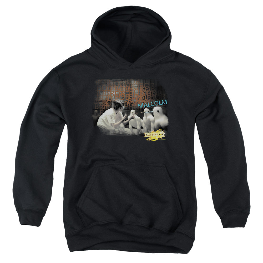 Mirrormask Bob Malcolm Youth Cotton Poly Pull-Over Hoodie