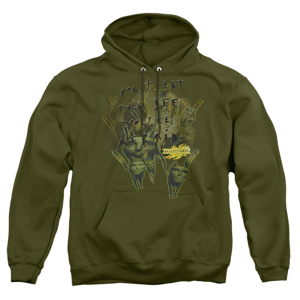 Mirrormask Don't Let Them Men's Pull-Over 75 25 Poly Hoodie