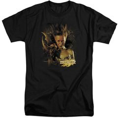 Mirrormask Queen Of Shadows Men's 18/1 Tall Cotton Short-Sleeve T-Shirt