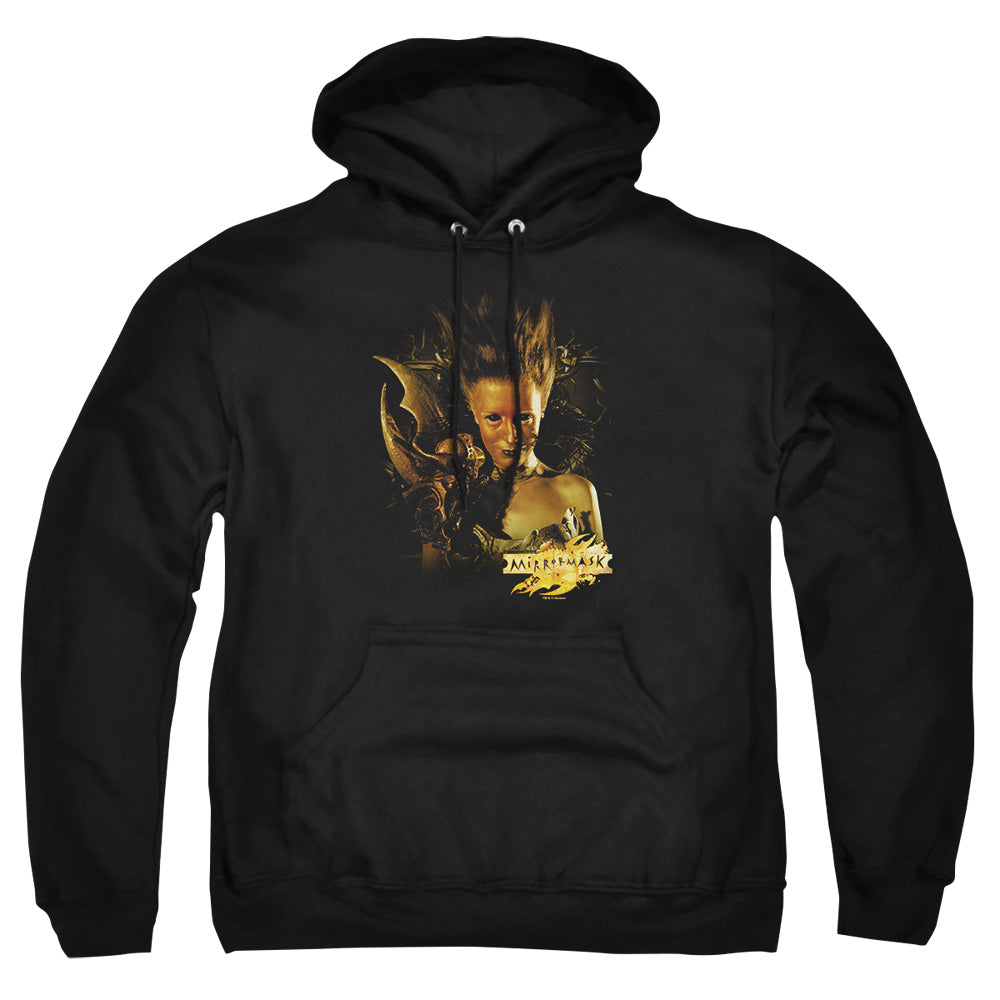 Mirrormask Queen Of Shadows Men's Pull-Over 75 25 Poly Hoodie