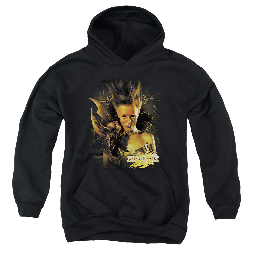 Mirrormask Queen Of Shadows Youth Cotton Poly Pull-Over Hoodie