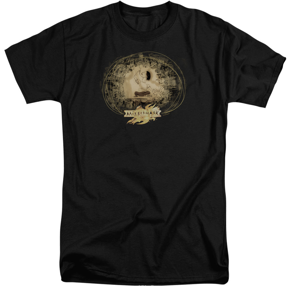 Mirrormask Sketch Men's 18/1 Tall Cotton Short-Sleeve T-Shirt