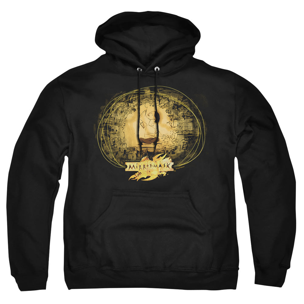 Mirrormask Sketch Men's Pull-Over 75 25 Poly Hoodie