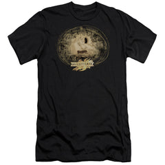 Mirrormask Sketch Men's Ultra-Soft 30/1 Cotton Slim Short-Sleeve T-Shirt