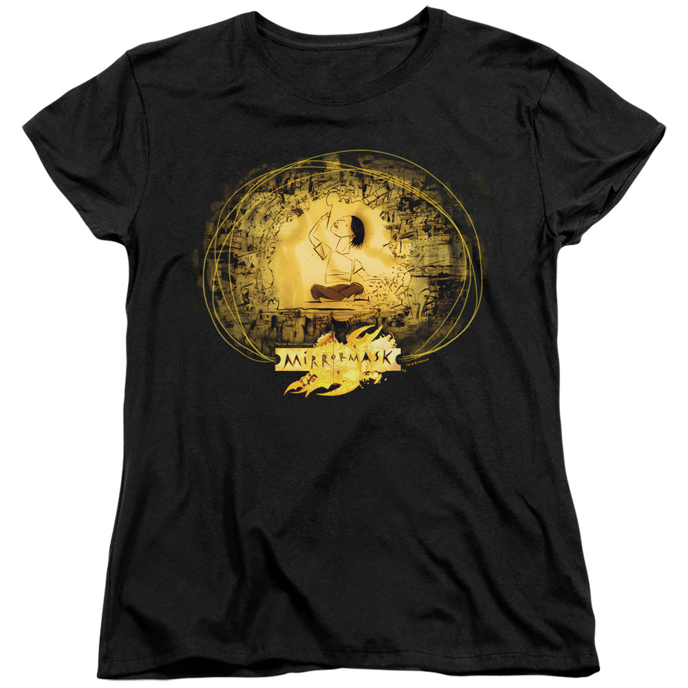Mirrormask Sketch Women's 18/1 Cotton Short-Sleeve T-Shirt