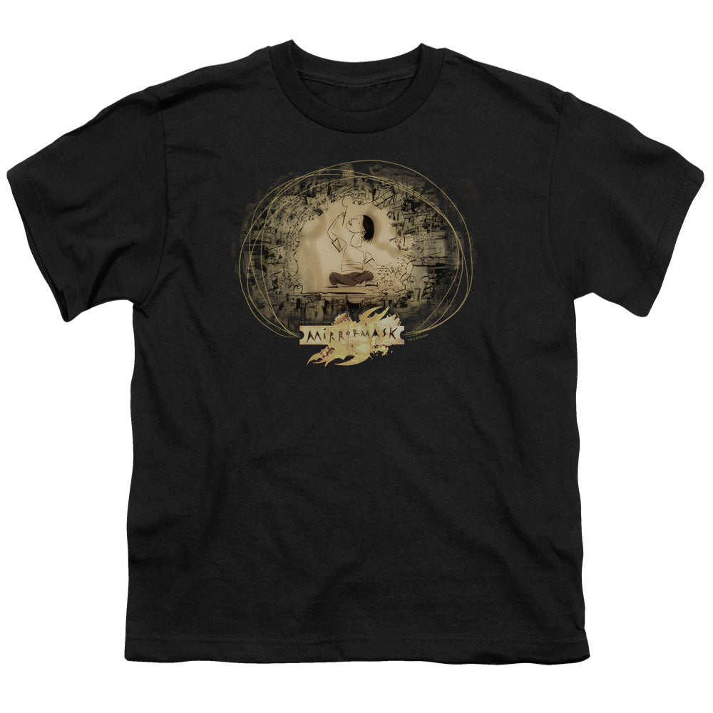 Mirrormask Sketch Youth 18/1 100% Cotton Short-Sleeve T-Shirt