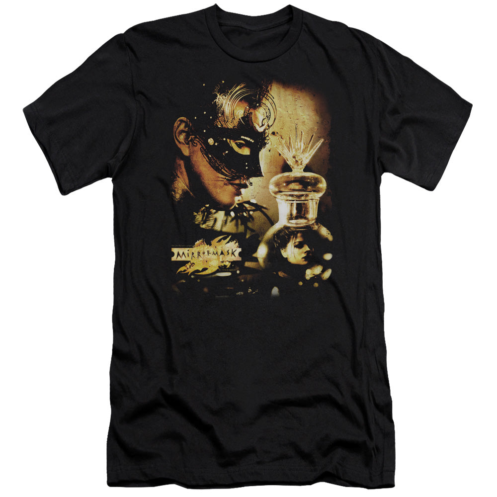 Mirrormask Trapped Men's Ultra-Soft 30/1 Cotton Slim Short-Sleeve T-Shirt