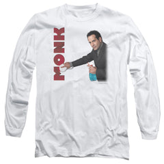 Monk Clean Up Men's 18/1 Cotton Long-Sleeve T-Shirt