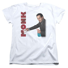 Monk Clean Up Women's 18/1 Cotton Short-Sleeve T-Shirt