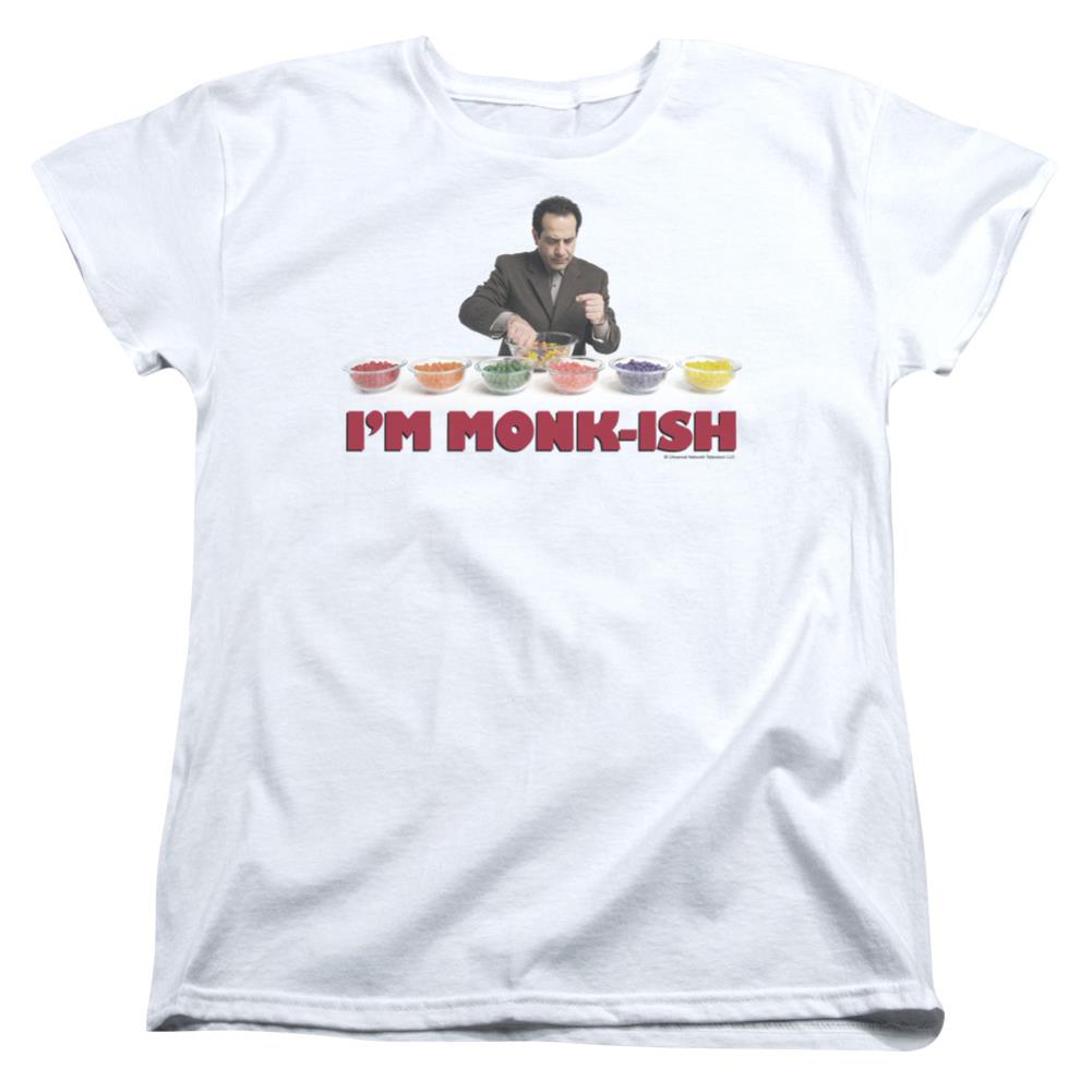 Monk Im Monk Ish Women's 18/1 Cotton Short-Sleeve T-Shirt