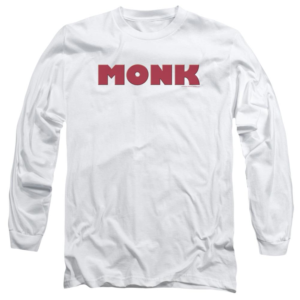 Monk Logo Men's 18/1 Cotton Long-Sleeve T-Shirt
